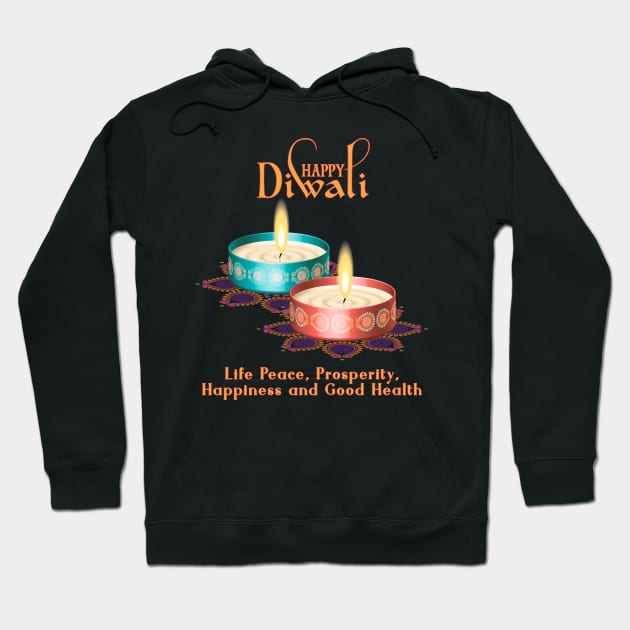 Happy Diwali Hoodie by CF.LAB.DESIGN